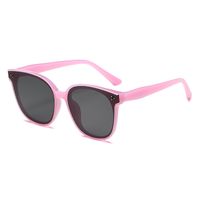 Vacation Simple Style Solid Color Pc Oval Frame Full Frame Women's Sunglasses sku image 4