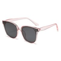 Vacation Simple Style Solid Color Pc Oval Frame Full Frame Women's Sunglasses sku image 5