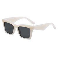 Streetwear Solid Color Pc Square Full Frame Women's Sunglasses sku image 3