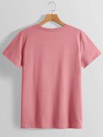 Women's T-shirt Short Sleeve T-Shirts Casual Geometric main image 3