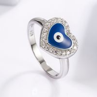 Sterling Silver White Gold Plated Casual Classical Funny Plating Inlay Snake Zircon Rings main image 9