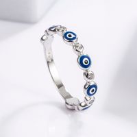 Sterling Silver White Gold Plated Casual Classical Funny Plating Inlay Snake Zircon Rings main image 10