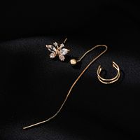 3 Pièces Style Simple Style Classique Couleur Unie Incruster Le Cuivre Zircon Boucles D'Oreilles main image 8