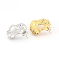 Casual Simple Style Irregular 304 Stainless Steel Plating Ear Studs 1 Pair main image 3