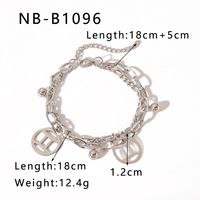 Simple Style Classic Style Round 304 Stainless Steel Bracelets In Bulk sku image 8