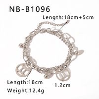 Einfacher Stil Klassischer Stil Runden Edelstahl 304 Armbänder In Masse sku image 8