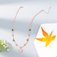 Wholesale Jewelry Vacation Simple Style Color Block Artificial Crystal Zinc Alloy Beaded main image 5