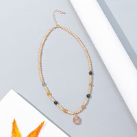 Wholesale Jewelry Vacation Simple Style Color Block Artificial Crystal Zinc Alloy Beaded sku image 2