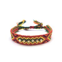 Casual Simple Style Heart Shape Rope Copper Knitting Unisex Drawstring Bracelets 1 Piece sku image 1