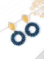 Simple Style Geometric Glass Women's Drop Earrings main image 3