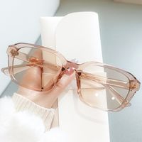 Korean Style Fashionable Sunglasses Fashionable Personality Plain Wear Sunglasses Net Red Trendy Little Red Book Recommended Uv-Proof Glasses main image 1