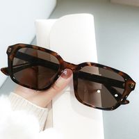 Korean Style Fashionable Sunglasses Fashionable Personality Plain Wear Sunglasses Net Red Trendy Little Red Book Recommended Uv-Proof Glasses main image 4