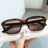 Korean Style Fashionable Sunglasses Fashionable Personality Plain Wear Sunglasses Net Red Trendy Little Red Book Recommended Uv-Proof Glasses main image 3