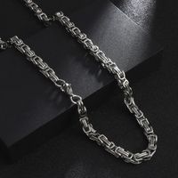 Classic Style Simple Style Color Block 201 Stainless Steel Layered Patchwork Unisex Necklace Bracelets main image 5