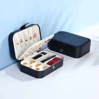 Simple Style Solid Color Pu Leather Wholesale Jewelry Boxes sku image 6