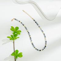Wholesale Jewelry Cute Sweet Simple Style Color Block Alloy Soft Clay Beaded main image 3