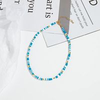 Wholesale Jewelry Cute Sweet Simple Style Color Block Alloy Soft Clay Beaded sku image 3