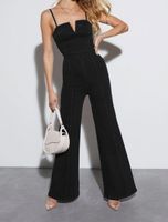 Women's Daily Streetwear Solid Color Knee Length Pocket Jumpsuits main image 1