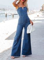 Women's Daily Streetwear Solid Color Knee Length Pocket Jumpsuits main image 2