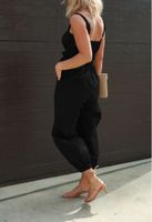 Women's Daily Streetwear Solid Color Full Length Pocket Jumpsuits main image 3