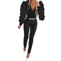 Women's Holiday Daily Sexy Solid Color Full Length Jumpsuits main image 5