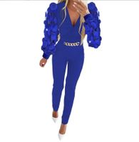 Women's Holiday Daily Sexy Solid Color Full Length Jumpsuits main image 4