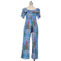 Women's Holiday Daily Vacation Flower Calf-Length Printing Jumpsuits main image 2