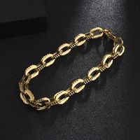 Cool Style Solid Color 201 Stainless Steel Layered Patchwork Mardi Gras Men's Bracelets main image 4