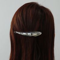 Frau Einfacher Stil Geometrisch Legierung Überzug Haarklammer main image 3