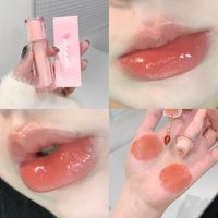 Cute Letter Solid Color Plastic Lip Glaze main image 9