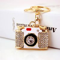 Cute Camera Alloy Women's Keychain main image 5