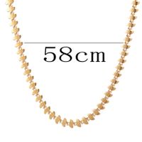 Wholesale Jewelry Simple Style Round Iron Artificial Pearls Polishing Plating Inlay Choker main image 2