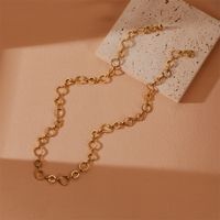 Wholesale Jewelry Simple Style Round Iron Artificial Pearls Polishing Plating Inlay Choker sku image 1