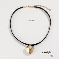 Wholesale Jewelry Sweet Heart Shape CCB Iron Plating Necklace sku image 2