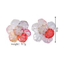 1 Pair IG Style Sweet Artistic Flower Arylic Ear Studs main image 2