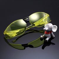 Simple Style Color Block Pc Special-Shaped Mirror Frameless Women's Sunglasses main image 1