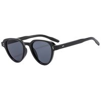 IG Style Simple Style Color Block Solid Color Ac Oval Frame Full Frame Women's Sunglasses main image 5