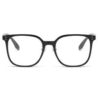 Simple Style Solid Color Pc Square Full Frame Optical Glasses main image 3