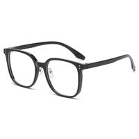 Simple Style Solid Color Pc Square Full Frame Optical Glasses sku image 1