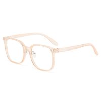 Simple Style Solid Color Pc Square Full Frame Optical Glasses sku image 3