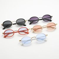 Simple Style Oval Pc Oval Frame Full Frame Women's Sunglasses main image 7