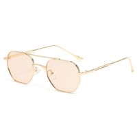 Sweet Color Block Pc Square Full Frame Women's Sunglasses sku image 4