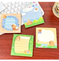1 Piece Cartoon Learning Paper Cartoon Style Sticky Note main image 6