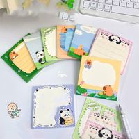 1 Piece Cartoon Learning Paper Cartoon Style Sticky Note main image 4