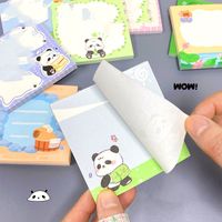 1 Piece Cartoon Learning Paper Cartoon Style Sticky Note main image 3