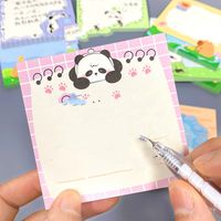 1 Piece Cartoon Learning Paper Cartoon Style Sticky Note main image 2