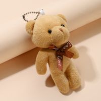 Cute Bear Flannel Keychain main image 3