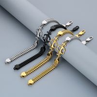 Simple Style Anchor 304 Stainless Steel Patchwork 18K Gold Plated Men's Bracelets main image 3
