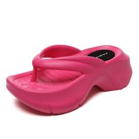 Mujeres Básico Color Sólido Punta Abierta Zapatillas De Diapositivas sku image 22