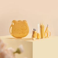 Cute Bear Plastic Nail Scissor Set Baby Accessories sku image 1
